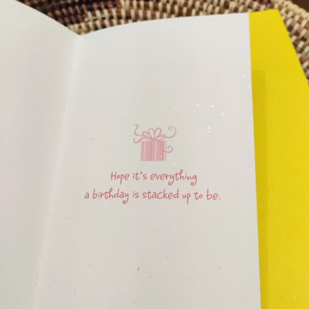 2 Festive Birthday Celebration Greeting Cards